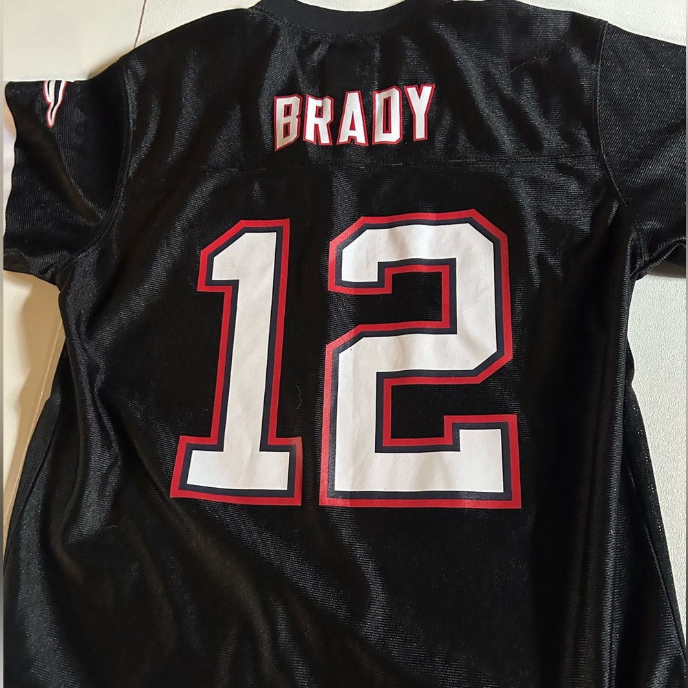 NEW ENGLAND Patriots Brady jersey youth size large (12/14)